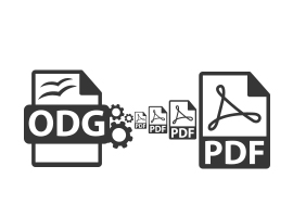 Convert ODG to PDF Files