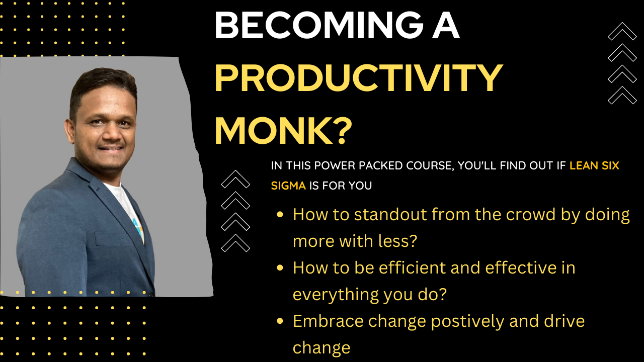 Becoming a Productivity Monk to stand out from the crowd