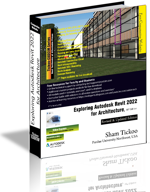 Exploring Autodesk Revit 2022 for Architecture, 18th Edition